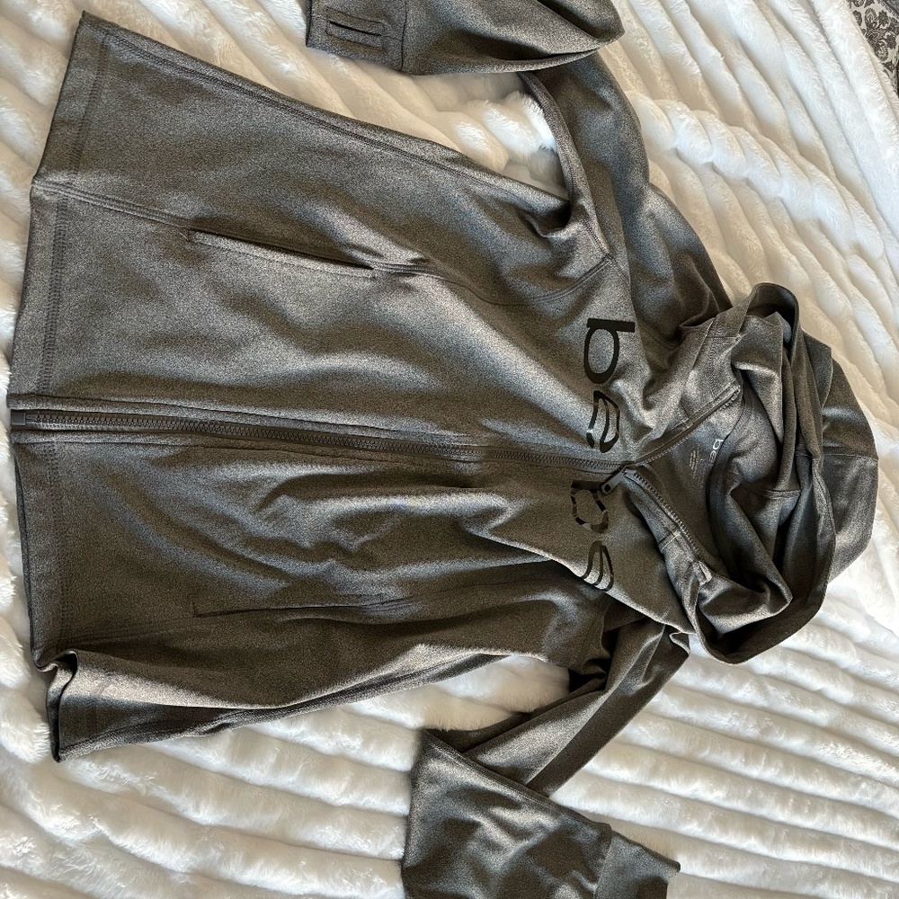 workout jacket with hoodie